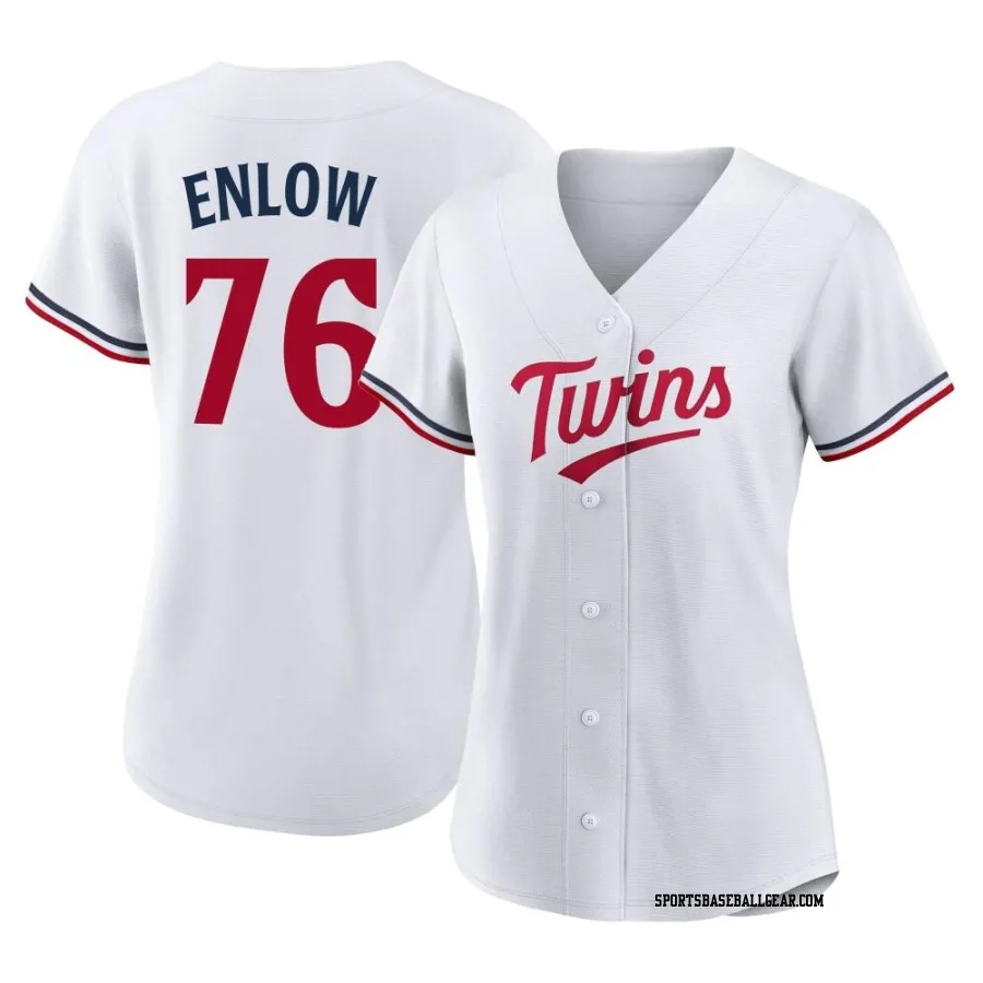 Blayne Enlow Women's Minnesota Twins White Authentic Home Jersey