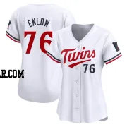 Blayne Enlow Women's Minnesota Twins White Limited Home Jersey