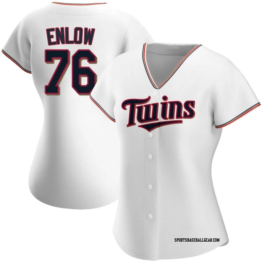 Blayne Enlow Women's Minnesota Twins White Replica Home Jersey