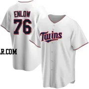 Blayne Enlow Youth Minnesota Twins White Replica Home Jersey