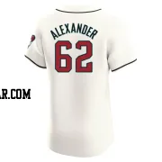 Blaze Alexander Men's Arizona Diamondbacks Cream Elite Home Jersey