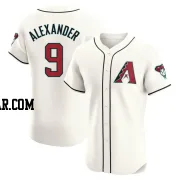 Blaze Alexander Men's Arizona Diamondbacks Cream Elite Home Jersey