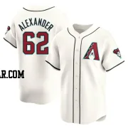 Blaze Alexander Men's Arizona Diamondbacks White Limited Home Jersey