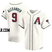 Blaze Alexander Men's Arizona Diamondbacks White Limited Home Jersey