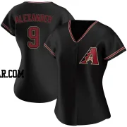 Blaze Alexander Women's Arizona Diamondbacks Black Authentic Alternate Jersey