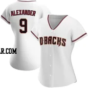 Blaze Alexander Women's Arizona Diamondbacks White Authentic Home Jersey