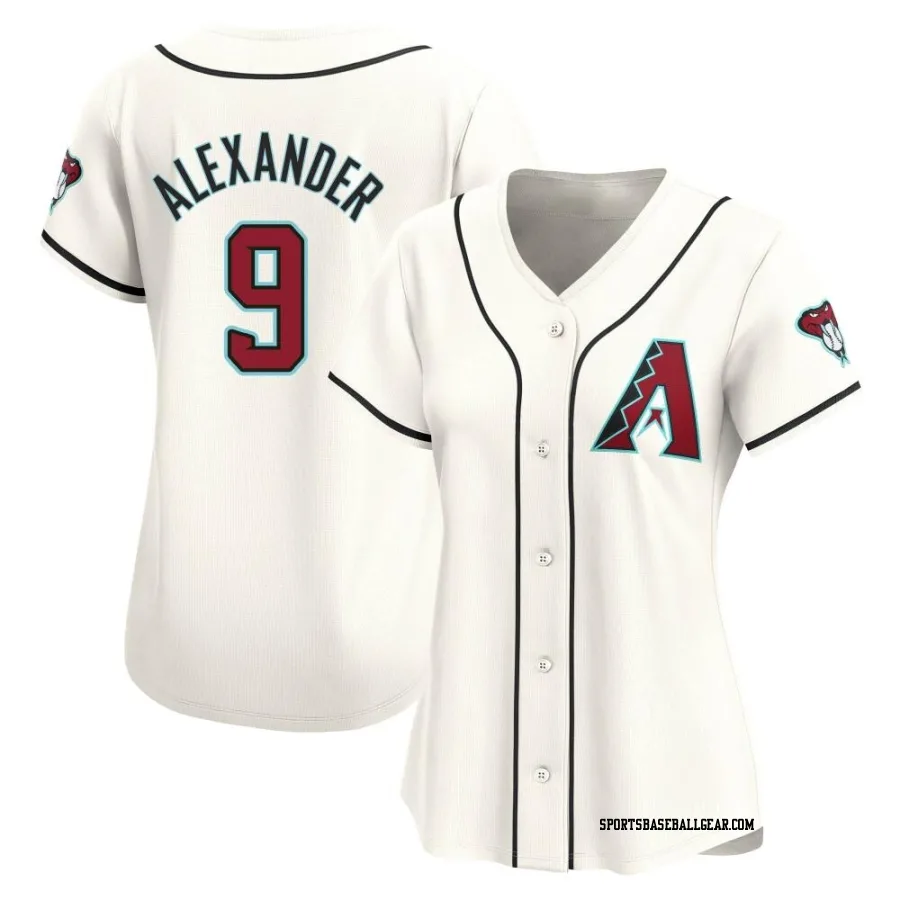 Blaze Alexander Women's Arizona Diamondbacks White Limited Home Jersey