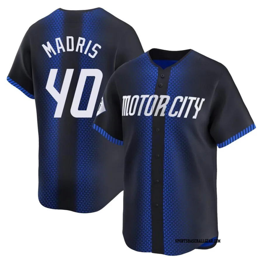 Bligh Madris Men's Detroit Tigers Blue Limited 2024 City Connect Jersey