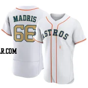 Bligh Madris Men's Houston Astros Gold Authentic White 2023 Collection Jersey