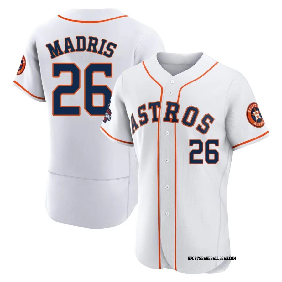 Bligh Madris Men's Houston Astros White Authentic 2022 World Series Champions Home Jersey