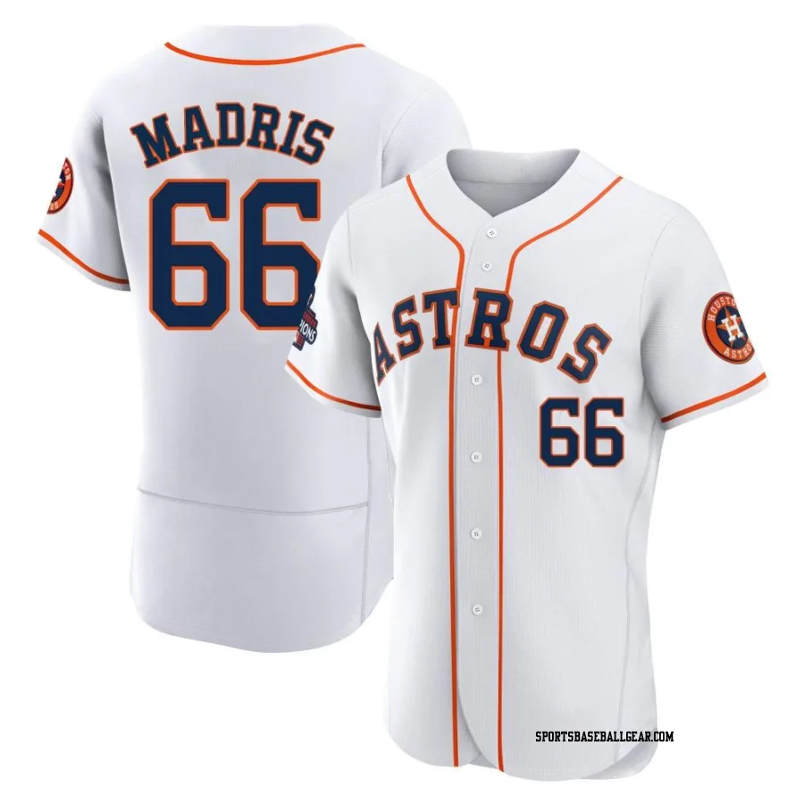 Bligh Madris Men's Houston Astros White Authentic 2022 World Series Champions Home Jersey