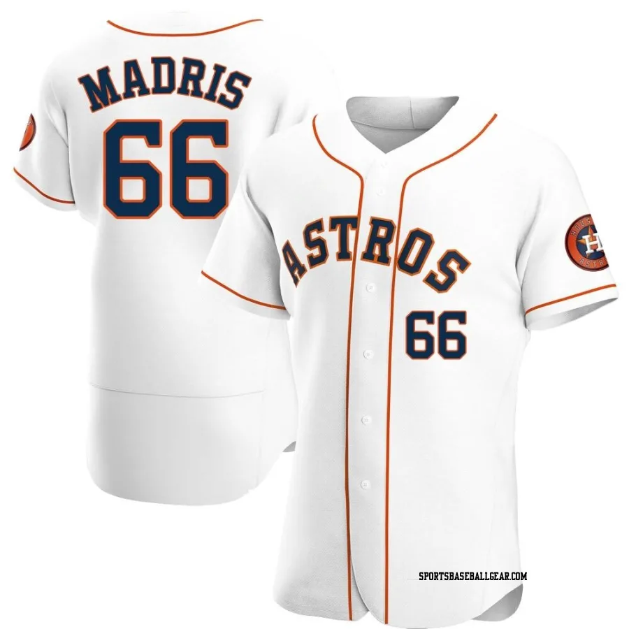 Bligh Madris Men's Houston Astros White Authentic Home Jersey