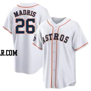 Bligh Madris Men's Houston Astros White Replica 2022 World Series Champions Home Jersey