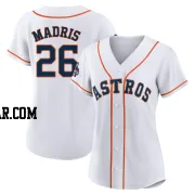 Bligh Madris Women's Houston Astros White Authentic 2022 World Series Champions Home Jersey