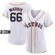 Bligh Madris Women's Houston Astros White Authentic 2022 World Series Champions Home Jersey