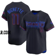 Bo Bichette Men's Toronto Blue Jays Black Limited 2024 City Connect Jersey