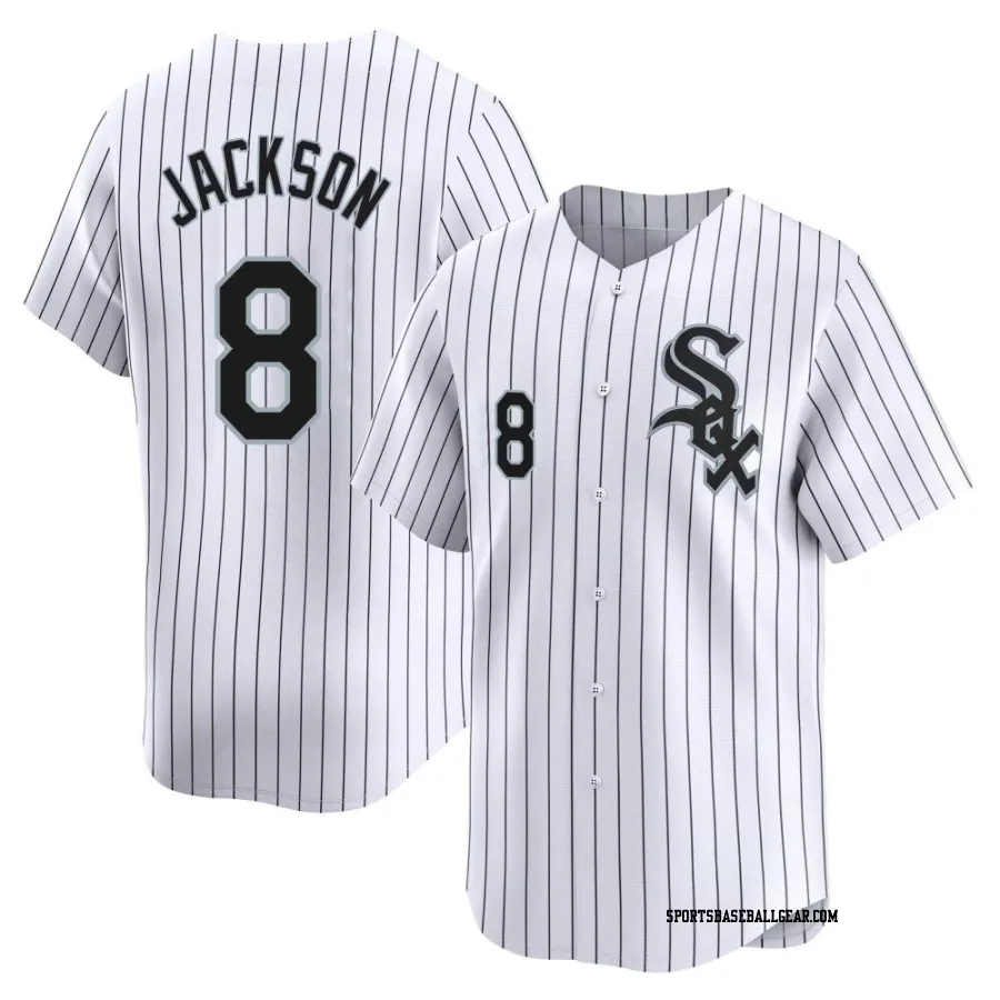 Bo Jackson Men's Chicago White Sox White Limited Home Jersey