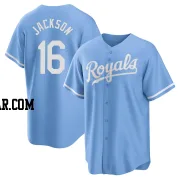 Bo Jackson Men's Kansas City Royals Light Blue Replica 2022 Alternate Jersey