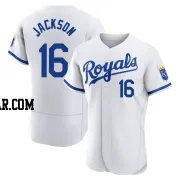 Bo Jackson Men's Kansas City Royals White Authentic 2022 Home Jersey