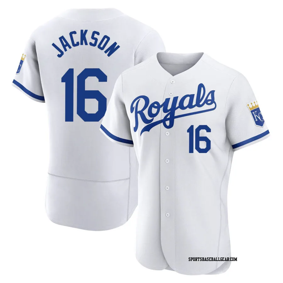 Bo Jackson Men's Kansas City Royals White Authentic 2022 Home Jersey