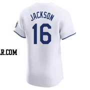 Bo Jackson Men's Kansas City Royals White Elite Home Jersey