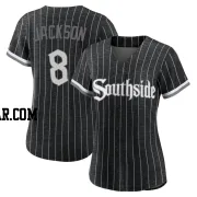 Bo Jackson Women's Chicago White Sox Black Authentic 2021 City Connect Jersey