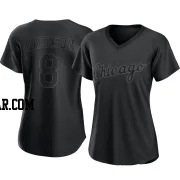 Bo Jackson Women's Chicago White Sox Black Authentic Pitch Fashion Jersey