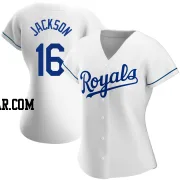 Bo Jackson Women's Kansas City Royals White Authentic Home Jersey