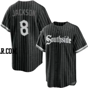 Bo Jackson Youth Chicago White Sox Black Replica 2021 City Connect Jersey