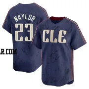 Bo Naylor Men's Cleveland Guardians Navy Limited 2024 City Connect Jersey