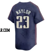 Bo Naylor Men's Cleveland Guardians Navy Limited 2024 City Connect Jersey