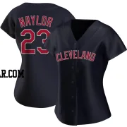 Bo Naylor Women's Cleveland Guardians Navy Authentic Alternate Jersey