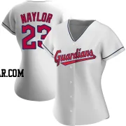 Bo Naylor Women's Cleveland Guardians White Authentic Home Jersey