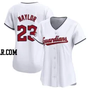 Bo Naylor Women's Cleveland Guardians White Limited Home Jersey