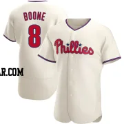 Bob Boone Men's Philadelphia Phillies Cream Authentic Alternate Jersey