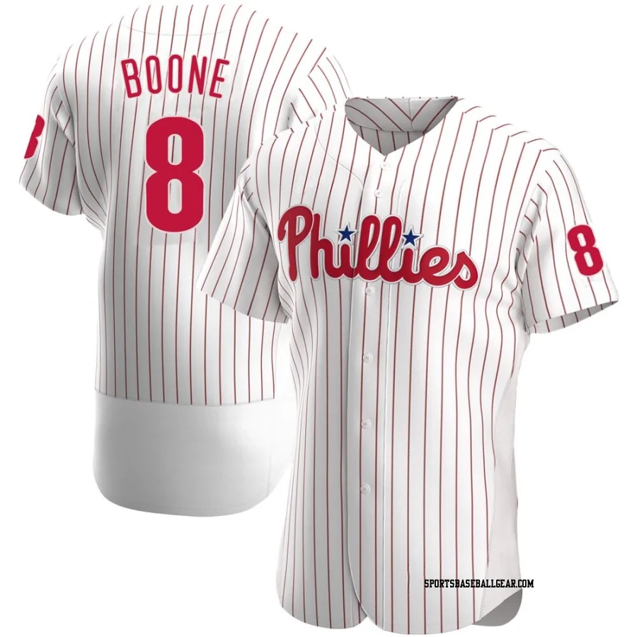 Bob Boone Men's Philadelphia Phillies White Authentic Home Jersey