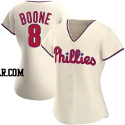 Bob Boone Women's Philadelphia Phillies Cream Authentic Alternate Jersey