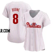 Bob Boone Women's Philadelphia Phillies White Limited Home Jersey