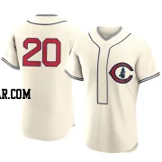 Bob Dernier Men's Chicago Cubs Cream Authentic 2022 Field Of Dreams Jersey