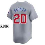 Bob Dernier Men's Chicago Cubs Gray Limited Road Jersey