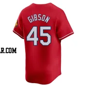 Bob Gibson Youth St. Louis Cardinals Red Limited 2024 City Connect Jersey