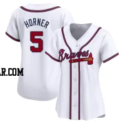 Bob Horner Women's Atlanta Braves White Limited Home Jersey