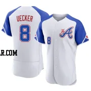 Bob Uecker Men's Atlanta Braves White Authentic 2023 City Connect Jersey