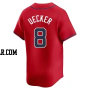 Bob Uecker Youth Atlanta Braves Red Limited Alternate Jersey