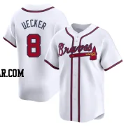 Bob Uecker Youth Atlanta Braves White Limited Home Jersey