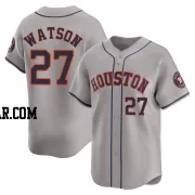 Bob Watson Men's Houston Astros Gray Limited Away Jersey