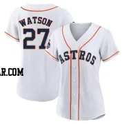 Bob Watson Women's Houston Astros White Authentic 2022 World Series Champions Home Jersey