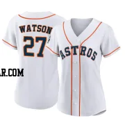 Bob Watson Women's Houston Astros White Authentic 2022 World Series Home Jersey