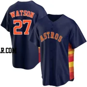 Bob Watson Youth Houston Astros Navy Replica Alternate Jersey