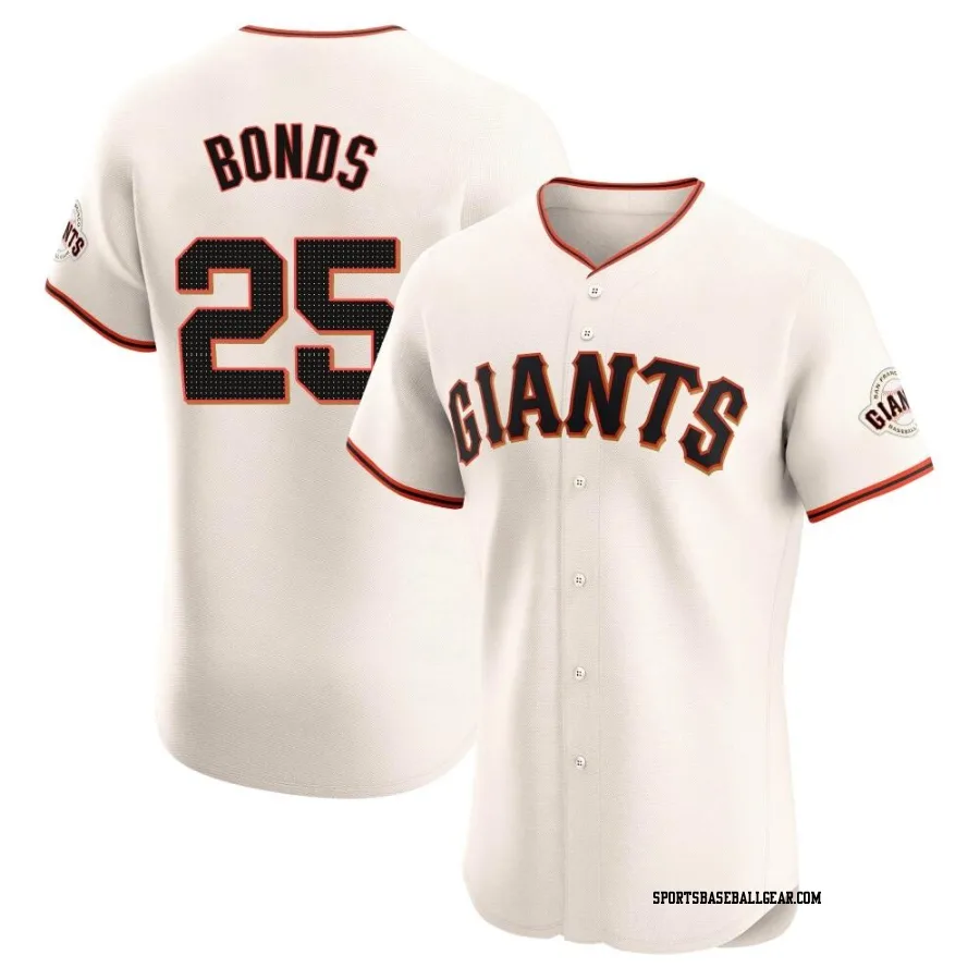 Bobby Bonds Men's San Francisco Giants Cream Elite Home Jersey